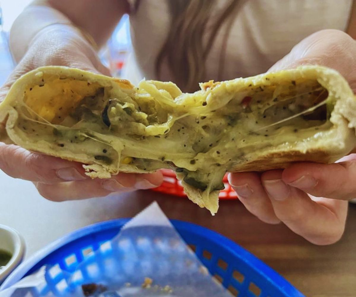 Fat Tummy Empanadas - Empanada Inside
