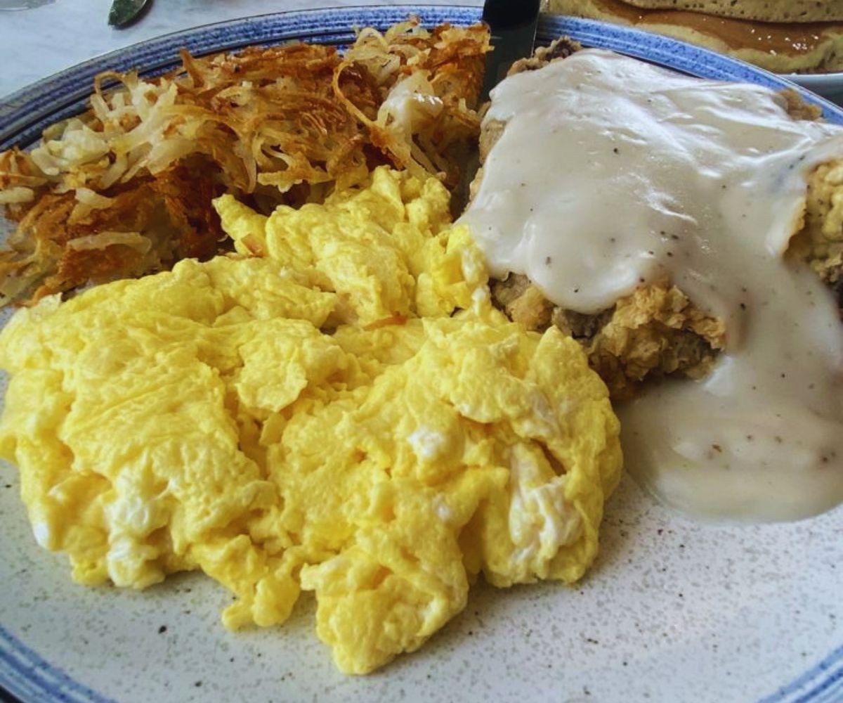South Fork Cafe - Chicken Fried Steak Breakfast