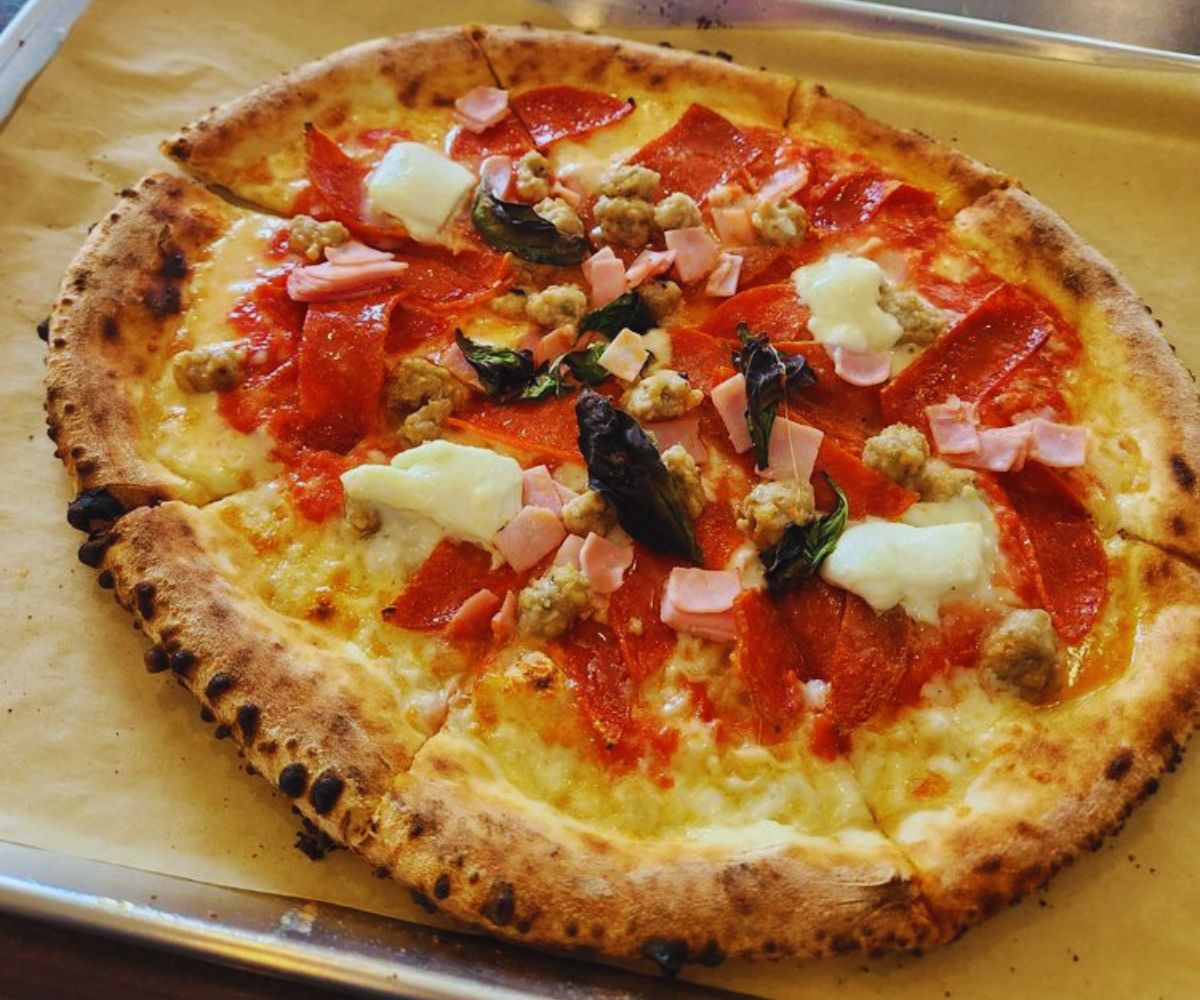 Capella Pizzeria - Meat Buster Pizza