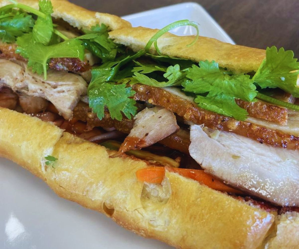 Golden Banh Mi - Crispy Pork Belly
