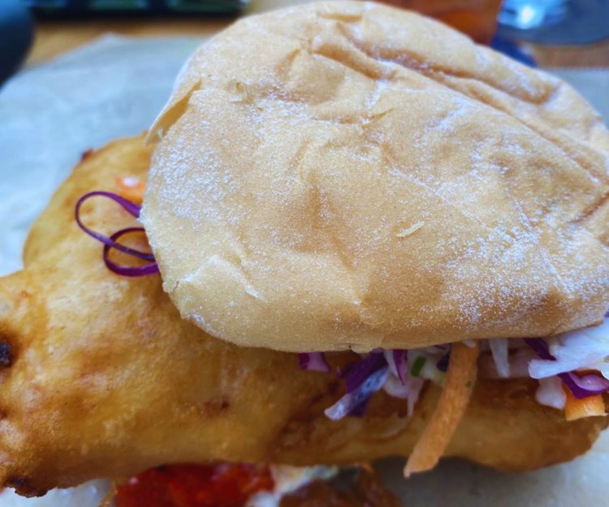 Settle Down Tavern - Amazing Fish Sandwich