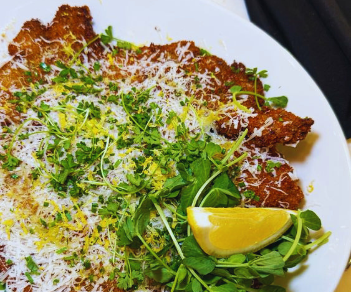 The Downtown Grille - Schnitzel Pork Chop