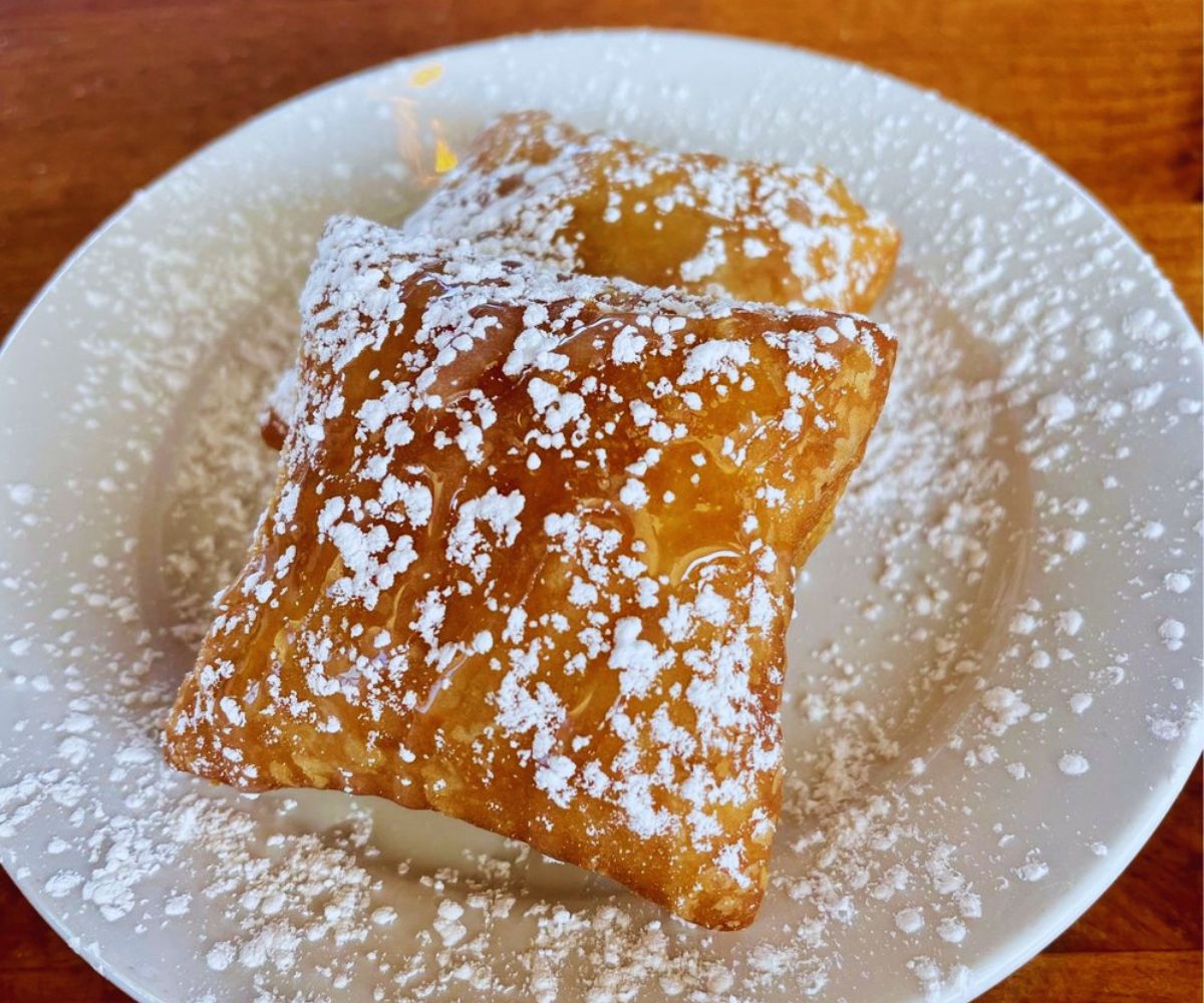 Up For Brunch - Beignets with a drizzle of Honey Butter & Sprinkled Sugar