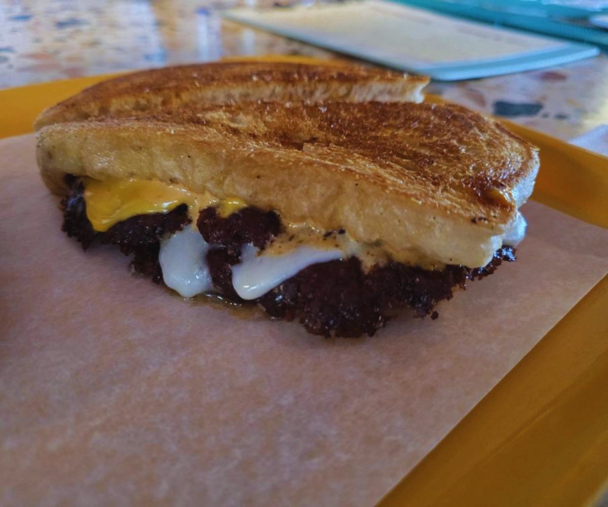 Mighty Fine - Quarter Cheese Patty Melt