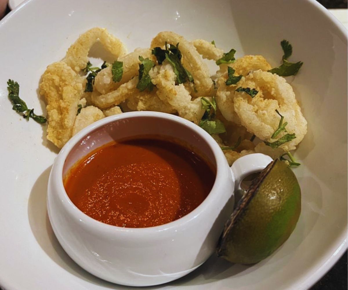Honey and Hooch - Calamari & Marinara Sauce