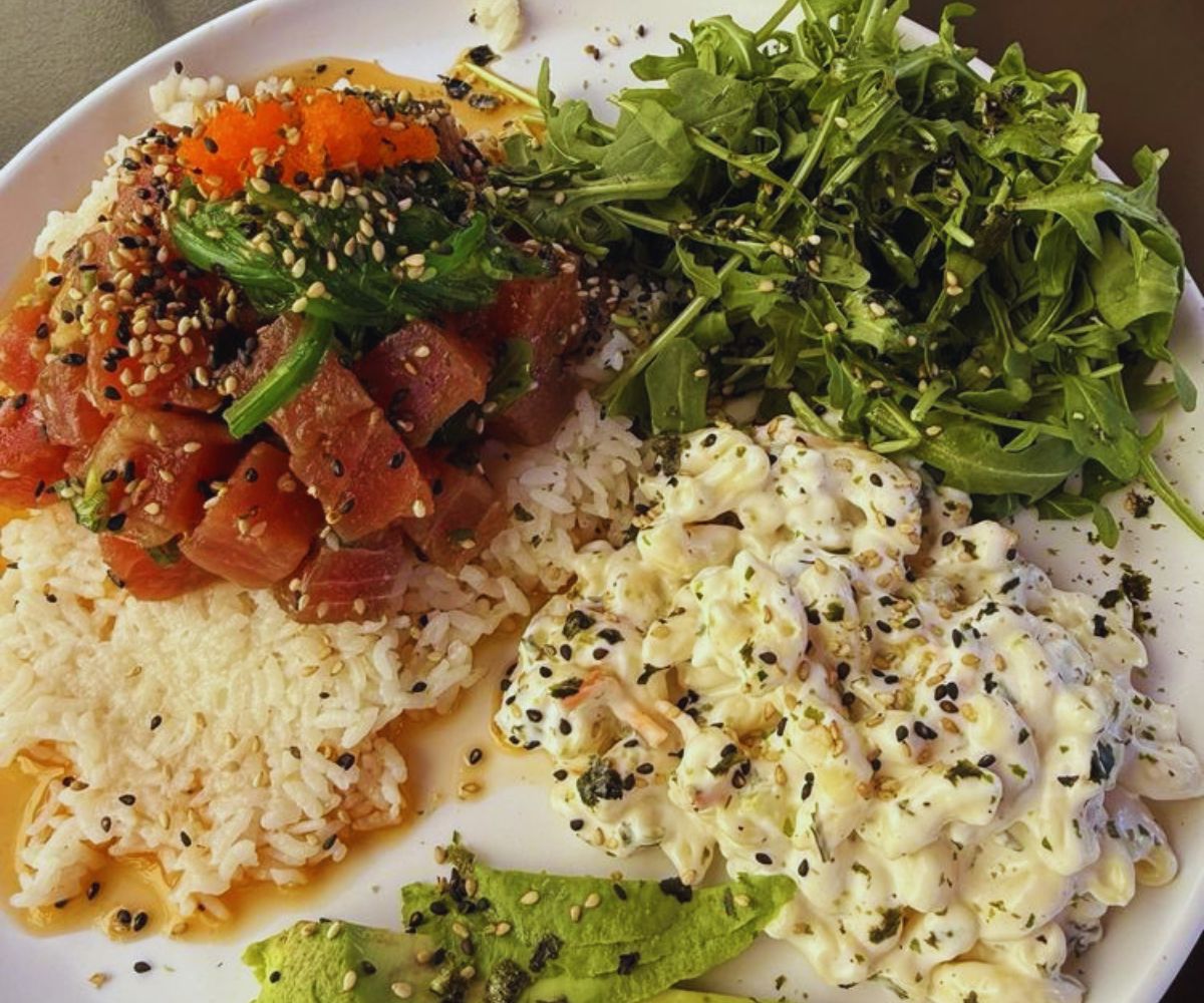 Bluberry Social - Ahi Plate