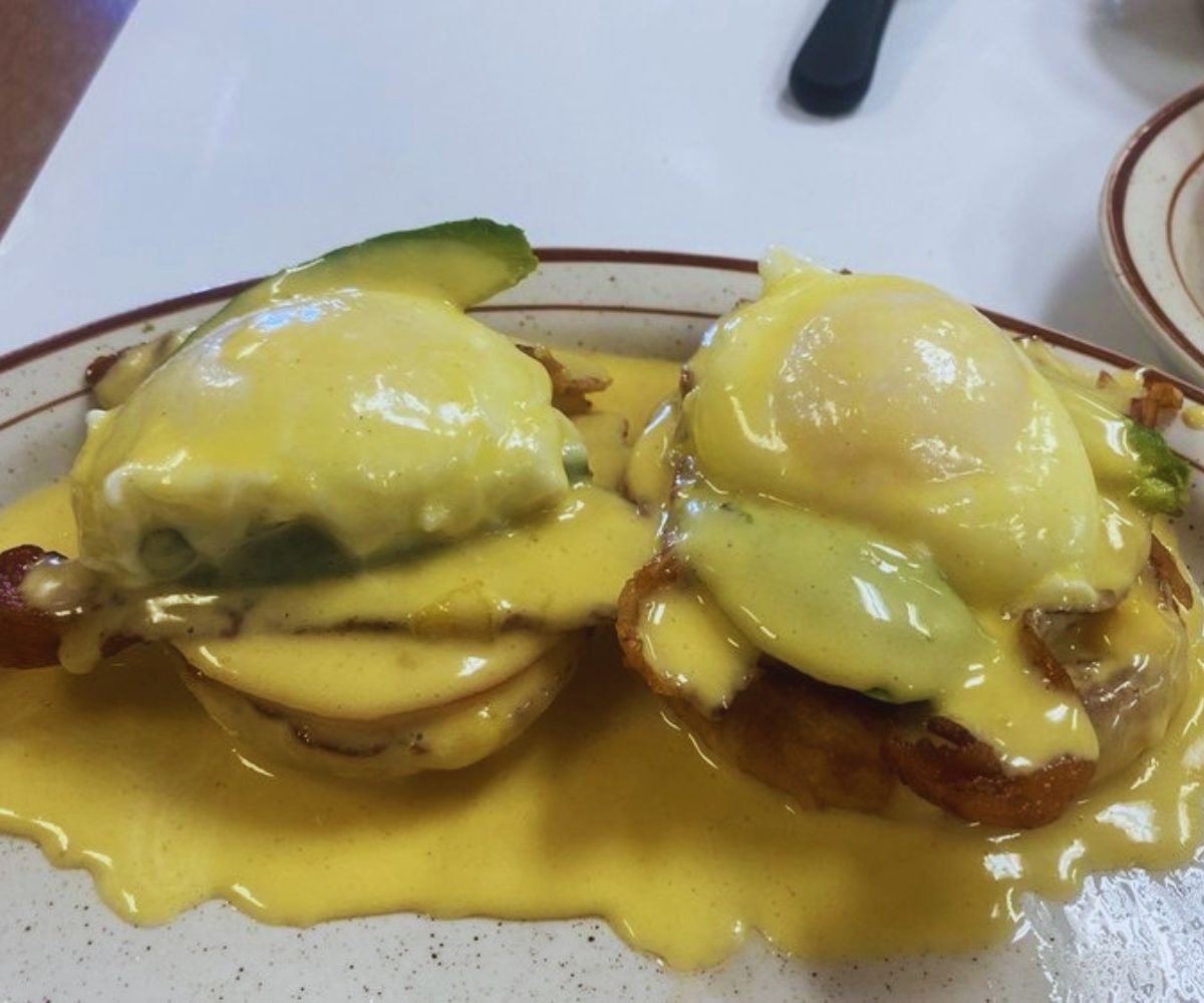 Old River Grill at the Marketplace - California Eggs Benedict