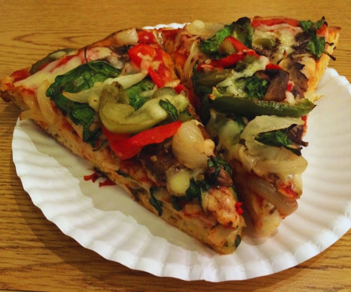 Slices Pizza by Tony - Veggie Sicilian Pizza Style Slices