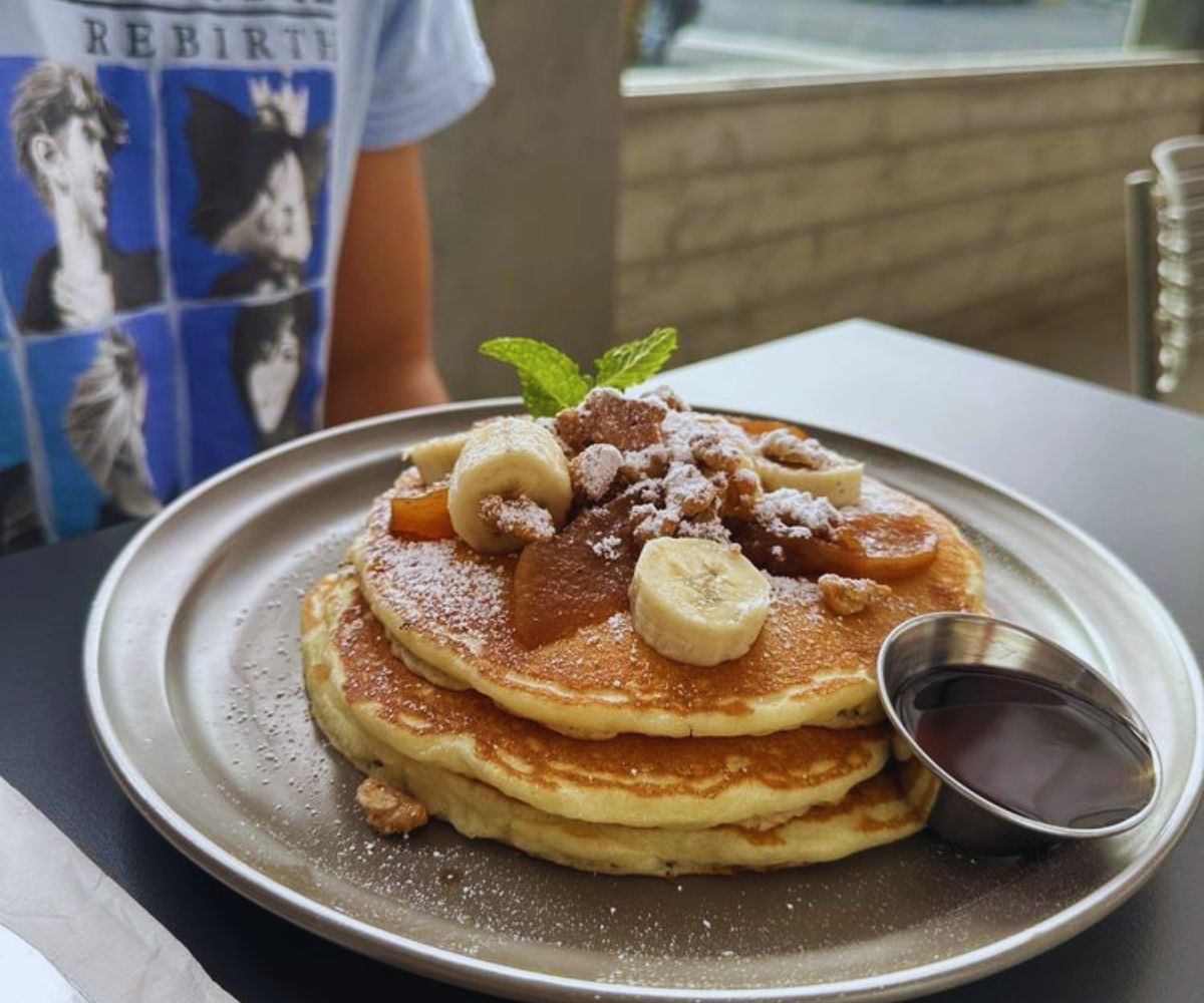 Poached Kitchen - Banana Apple Pancakes