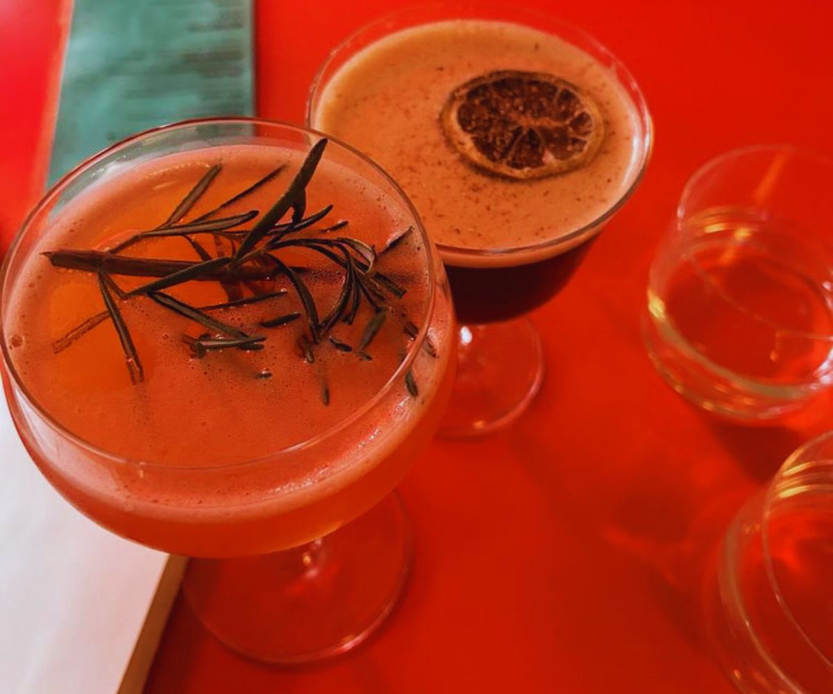 Cent’s - Zig Zag (Tequila, Amaro, Aperol, Rosemary) & Cold Smoke (Mezcal, Amaro, Cold Brew)