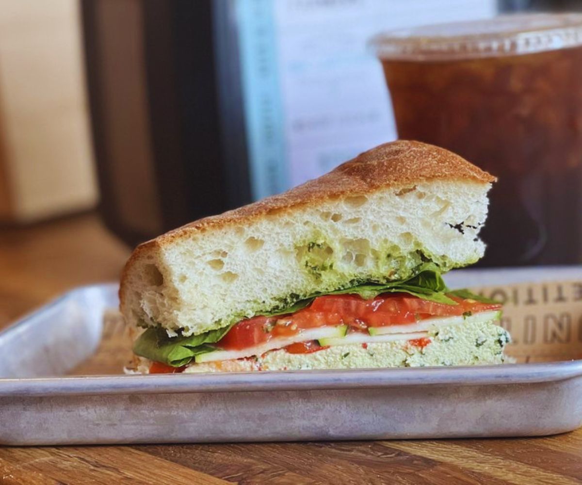 1748 Bakehouse - Vegan Pesto Sandwich Lunch