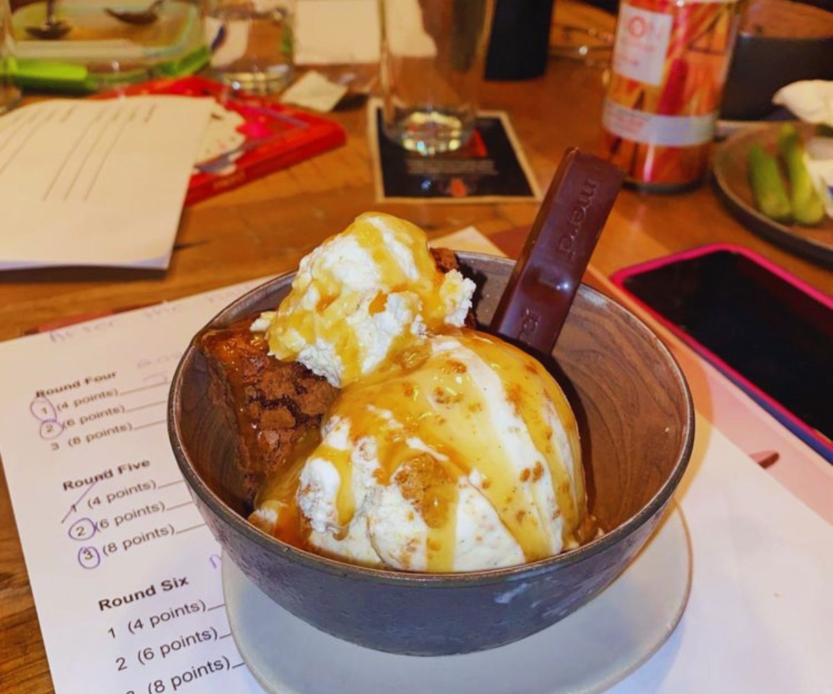 The Bier Boutique - Brownie With Homemade Ice Cream