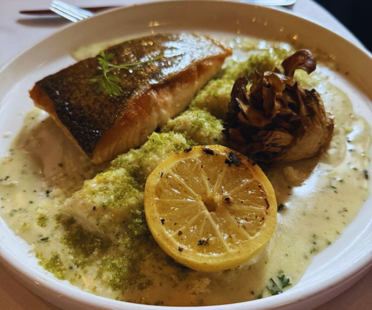 Sabira - Seared Skin Bay Salmon