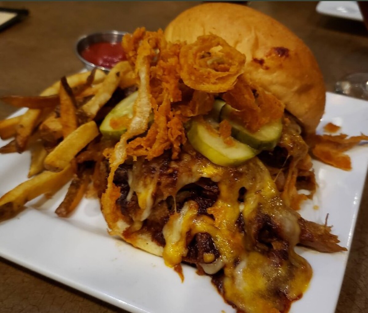 Food in Brues Alehouse, Pueblo, CO