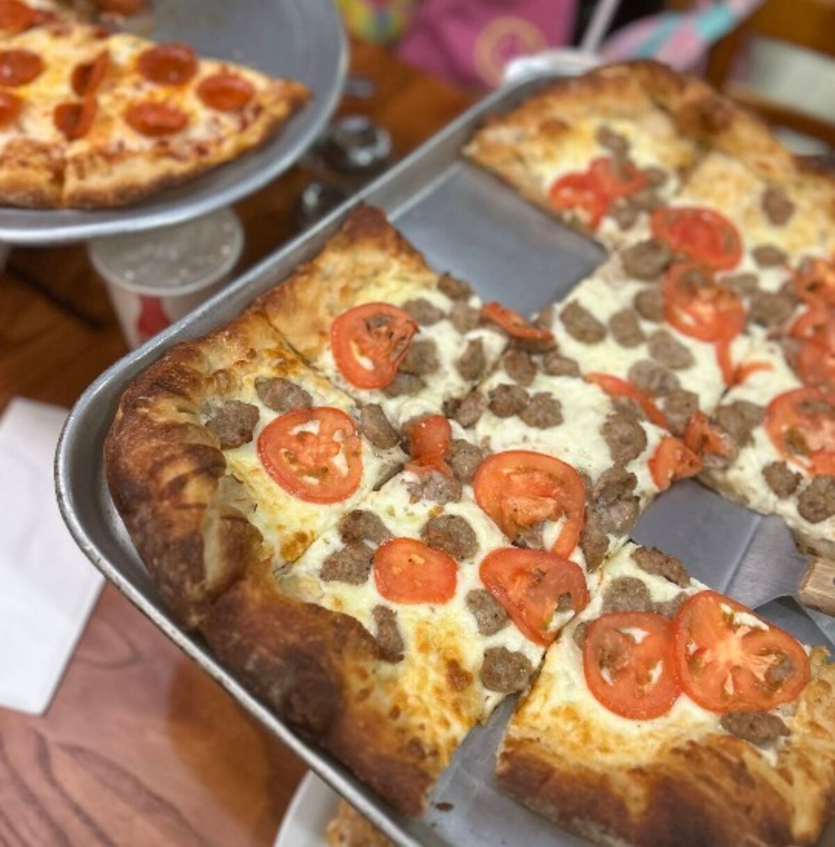 Food in Martellucci's Pizzeria, Bethlehem, PA