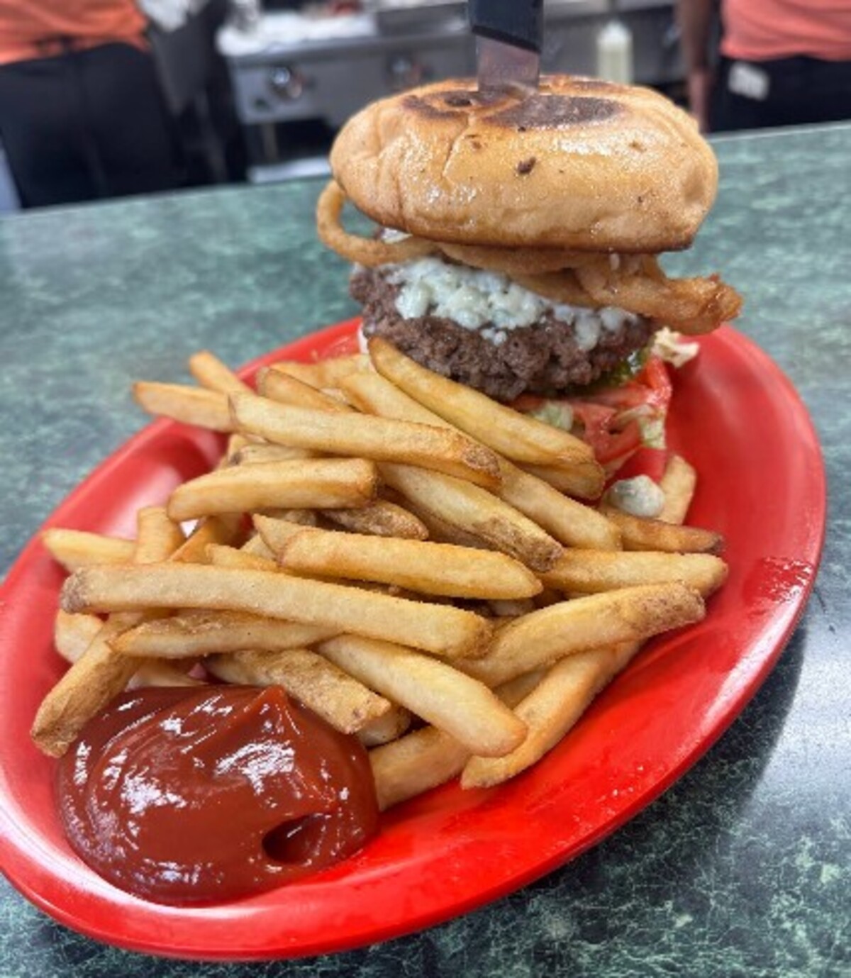 Food in Nick & J's Cafe, Knoxville, TN 😎