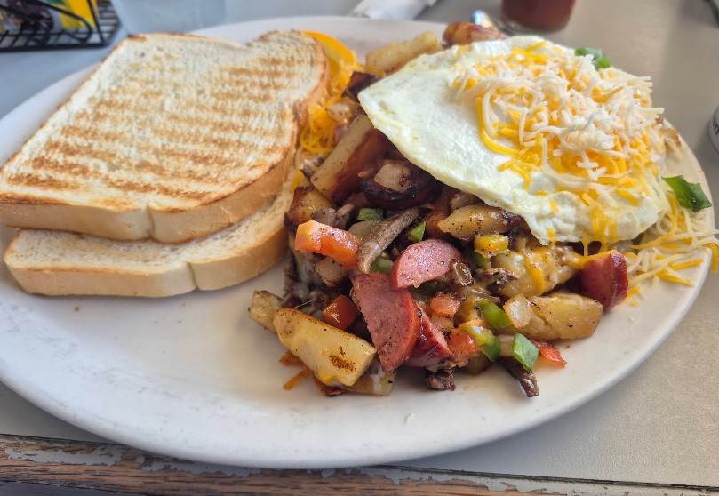 Food in Pancake Joe's, San Antonio, TX