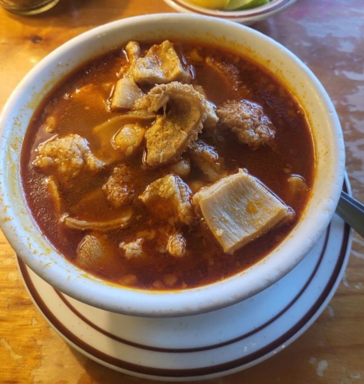 Food in Mitla Cafe, San Bernardino, CA