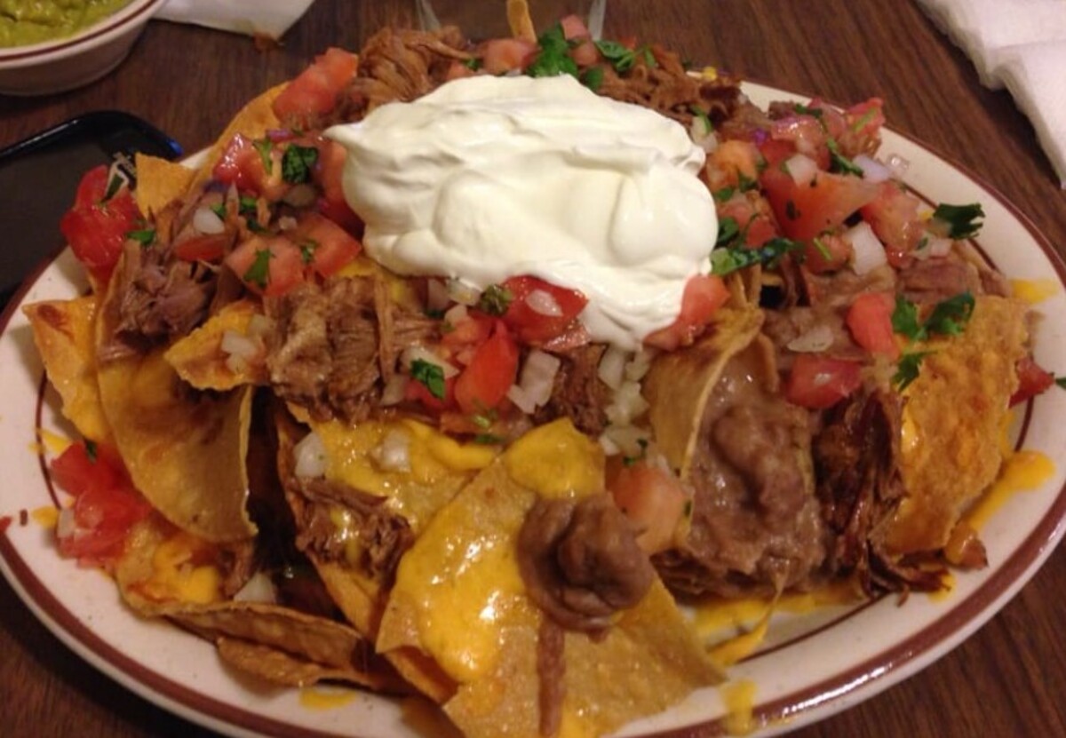 Food in Mitla Cafe, San Bernardino, CA