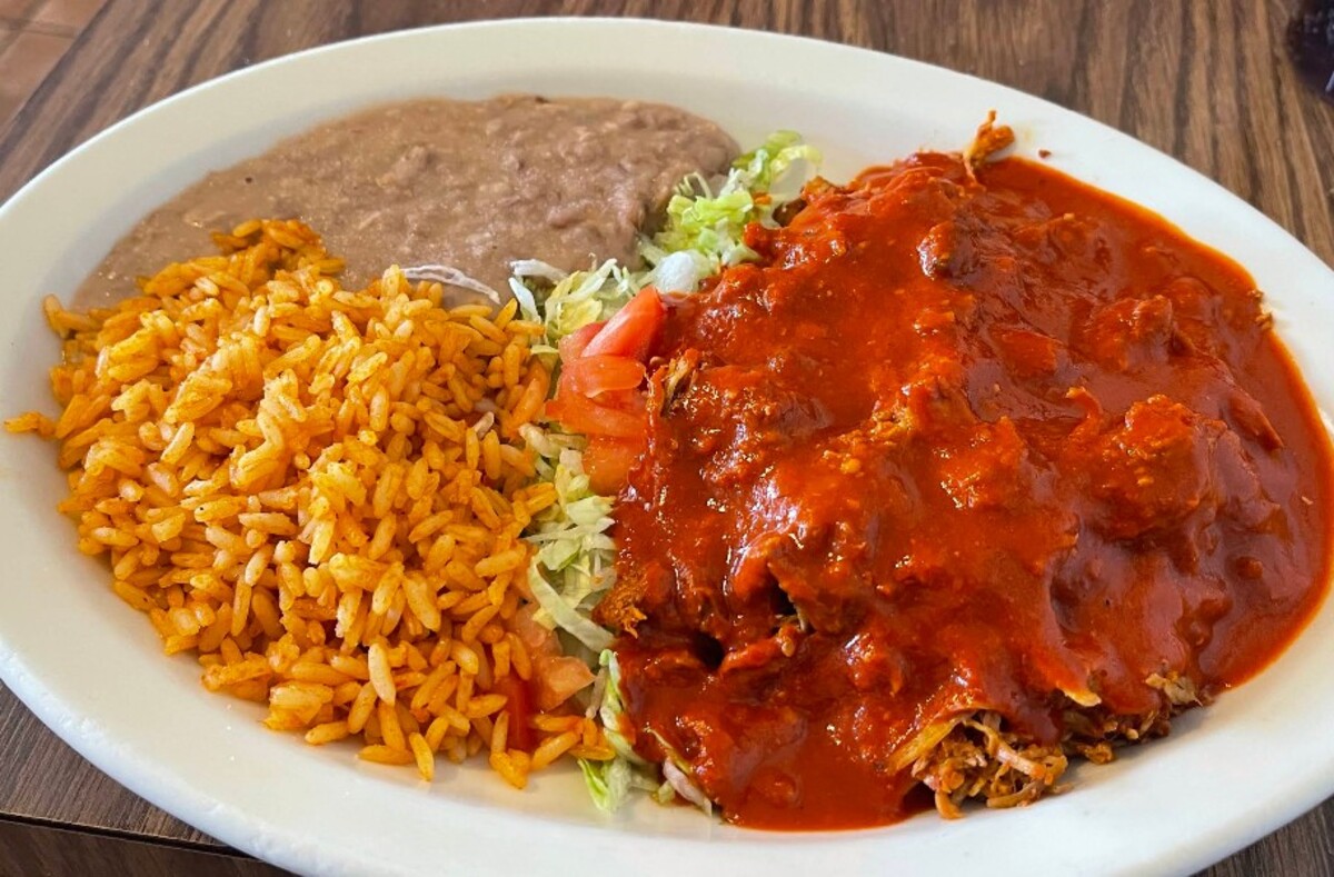 Food in Mary & Tito's Cafe, Albuquerque, NM
