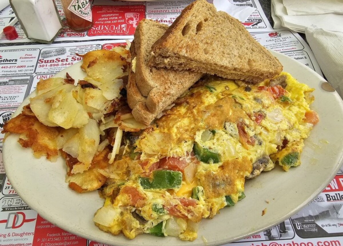 Food in Mountain View Diner, Frederick, MD