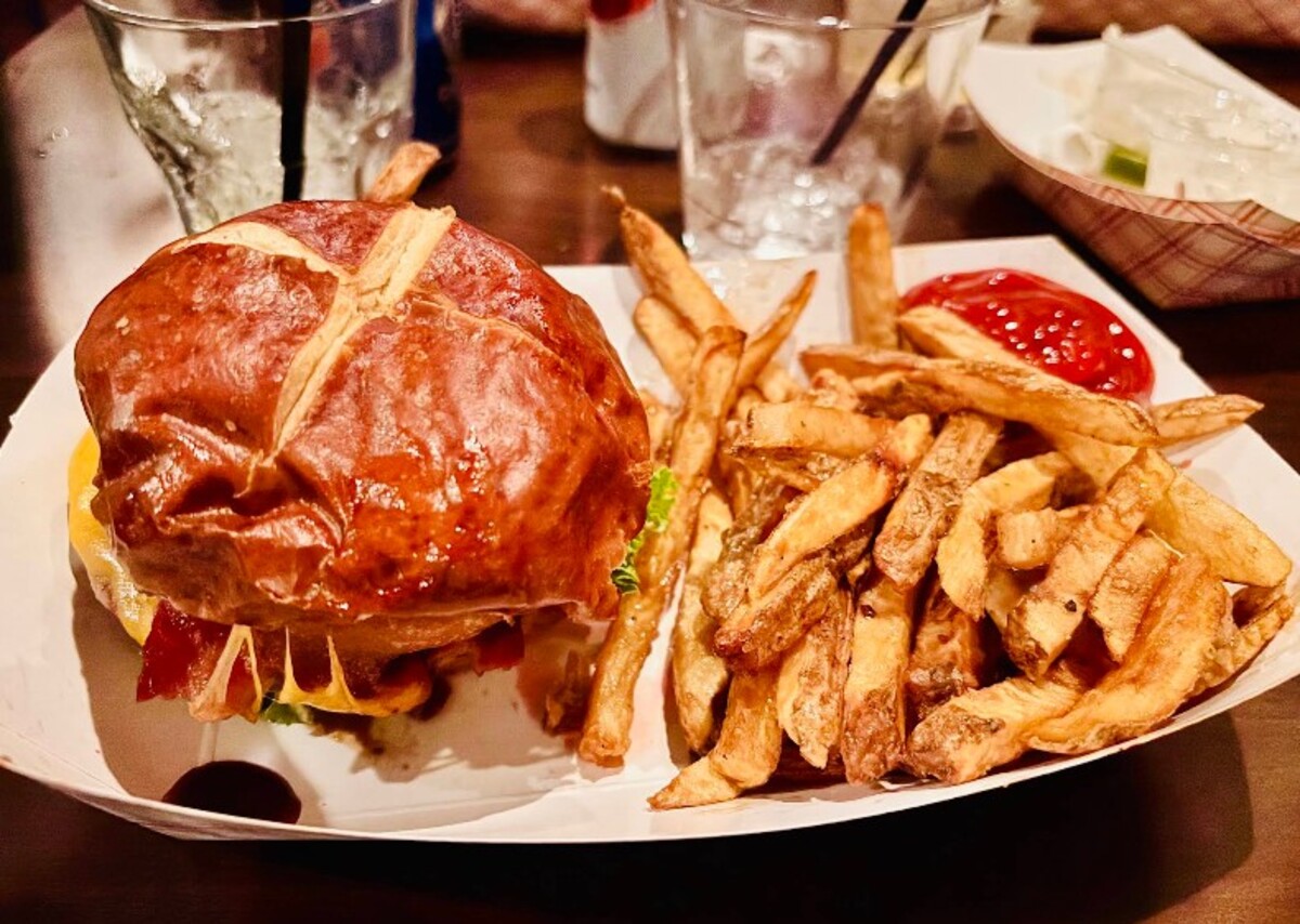 Food in George's Lounge, Canton, OH