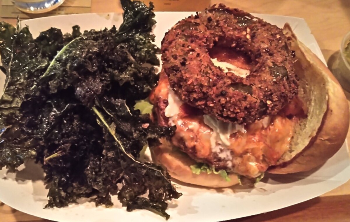 Food in George's Lounge, Canton, OH