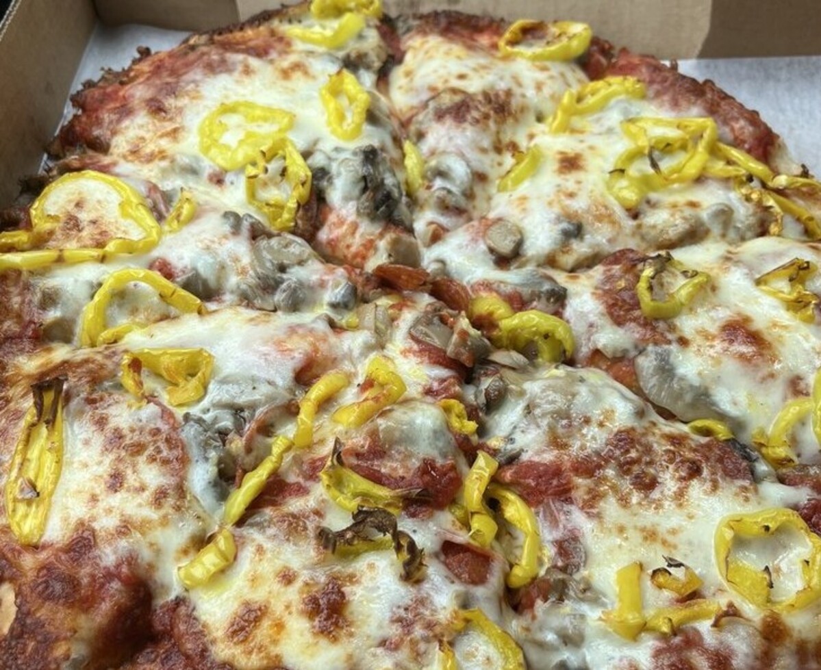 Food in Luigi's Restaurant, Akron, OH