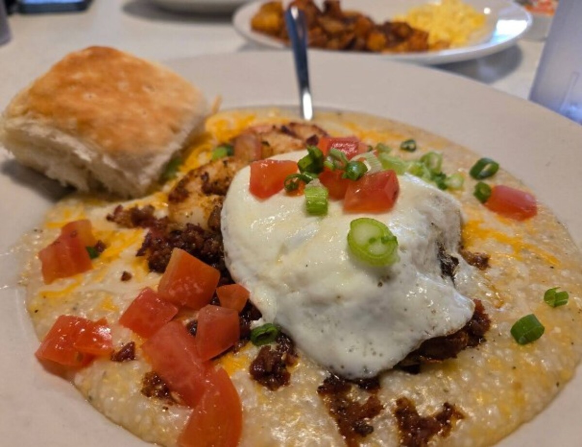Food in The Dixie Grill, Wilmington, NC
