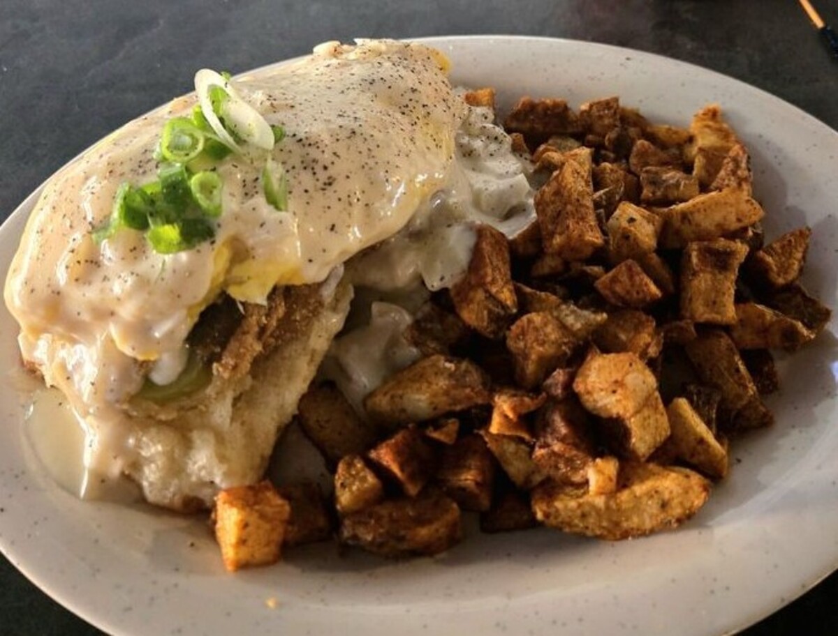 Food in The Dixie Grill, Wilmington, NC