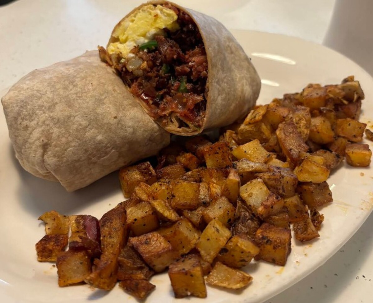 Food in The Dixie Grill, Wilmington, NC