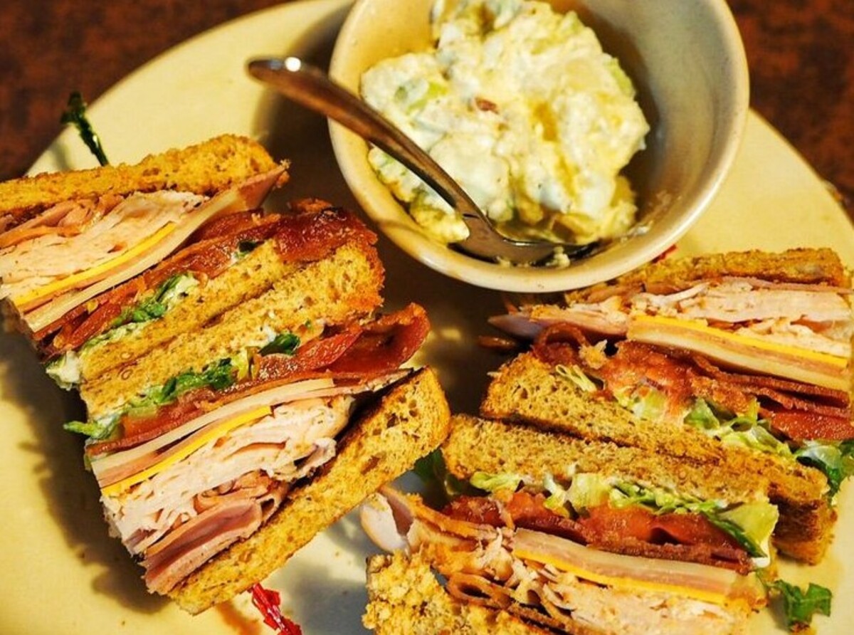 Food in The Dixie Grill, Wilmington, NC