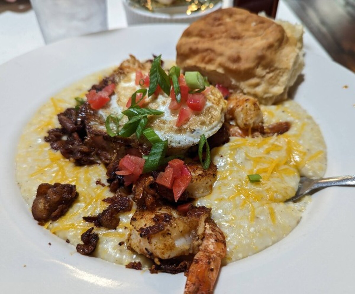 Food in The Dixie Grill, Wilmington, NC