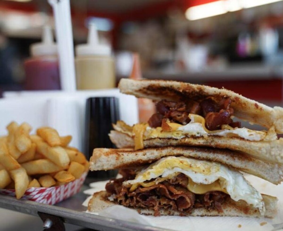 Food in Doumar's Cones & Barbecue, Norfolk, VA