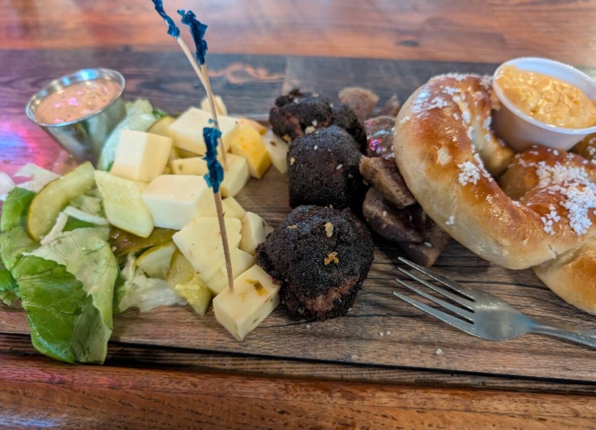 Food in Schilo's Delicatessen, San Antonio, TX