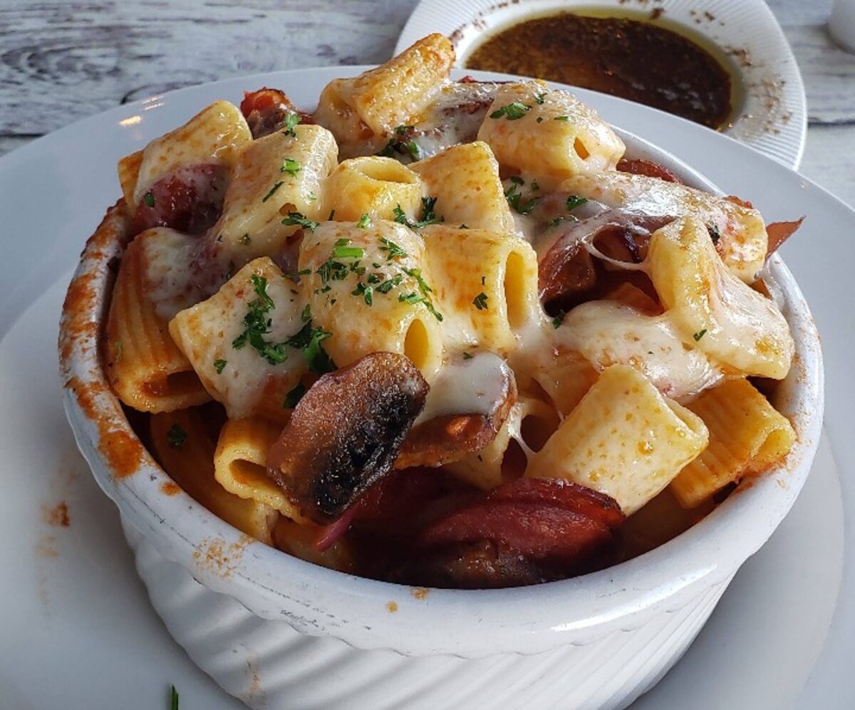 Food in Vaccaro’s Trattoria, Akron, OH