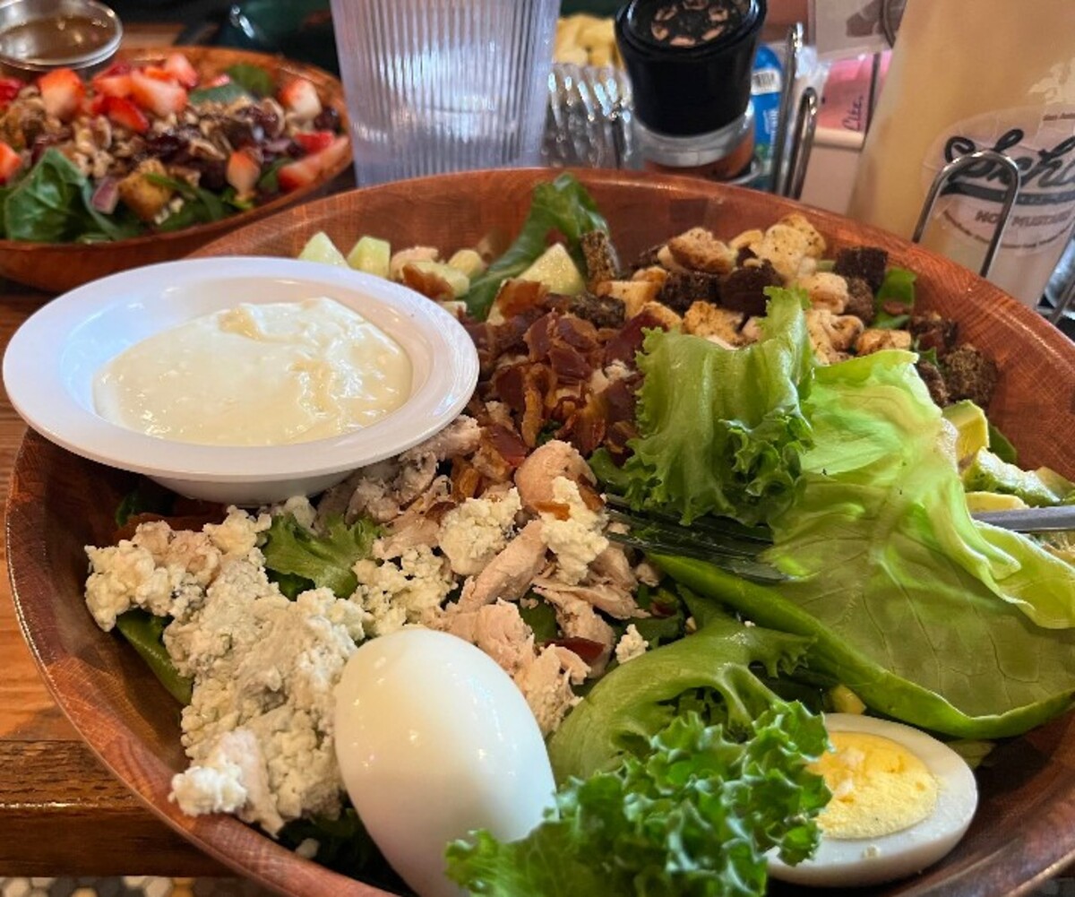 Food in Schilo's Delicatessen, San Antonio, TX
