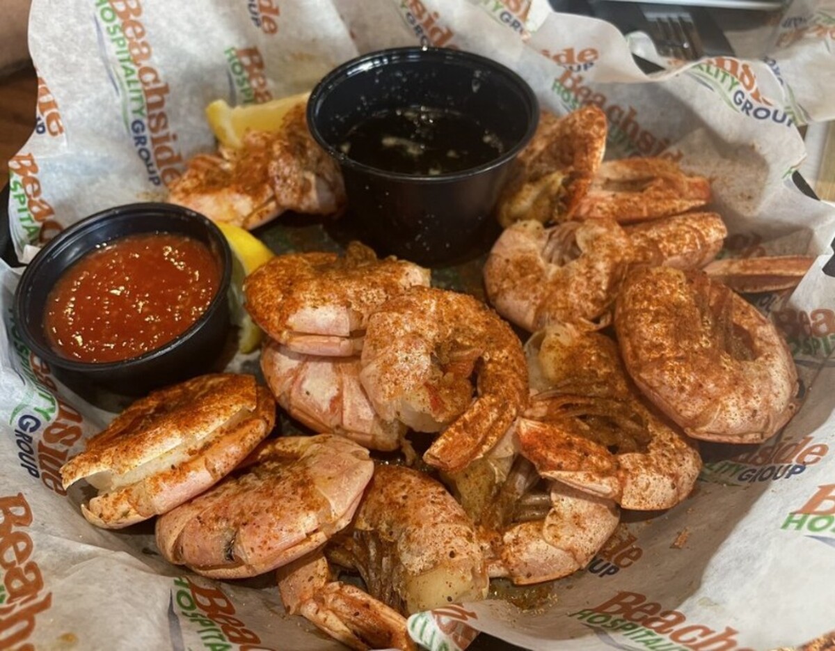 Food in Crabby's Oceanside, Daytona Beach, FL
