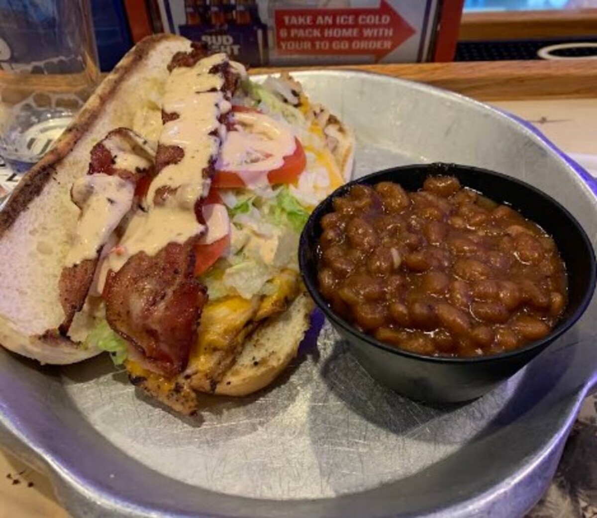 Food in Hobo's at the Legion, St. Peters, MO