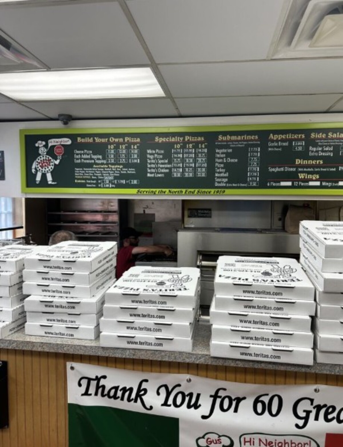 Terita's Pizza, Columbus, OH