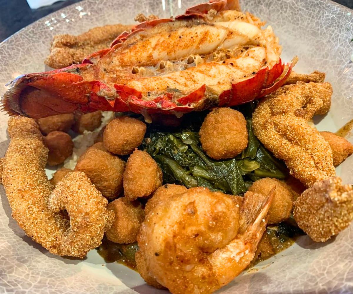 Everything But The Kitchen Sink at Cornbread Restaurant & Bar in Southfield, MI