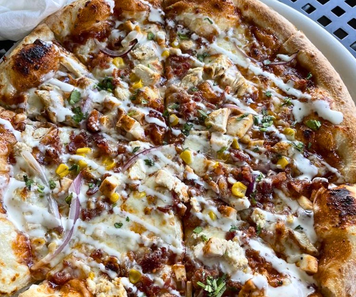 BBQ Chicken Pizza at Camporosso in Fort Mitchell, Kentucky