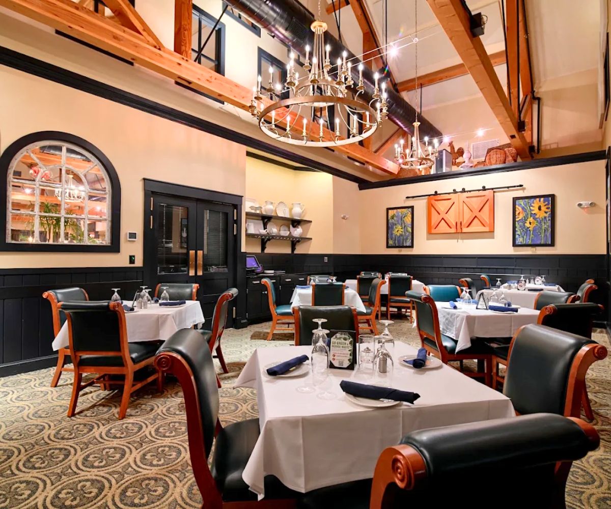 interior of Copper Door in Salem, NH