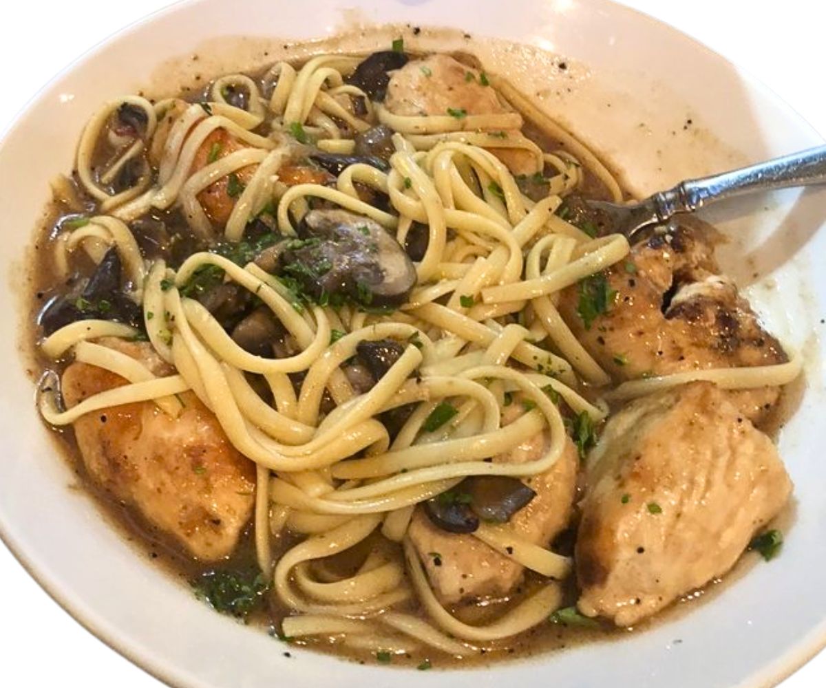 Chicken Marsala at Copper Door in Salem, New Hampshire