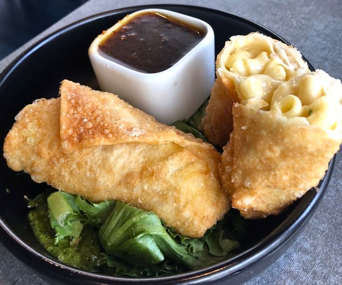Mac & Cheese Egg Rolls at Saté in Newport News, VA