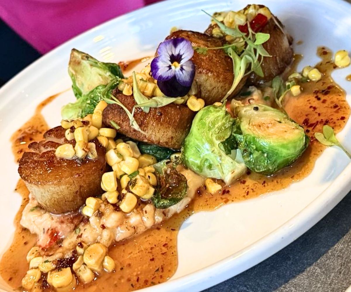 Scallops at Saté in Newport News, VA