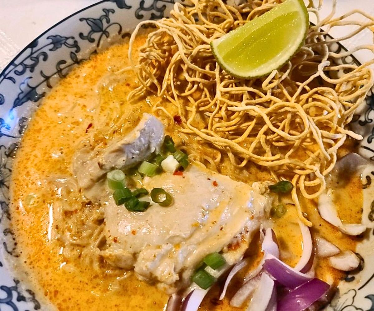 Khao Soi at Zaap Thai Cuisine in Bossier City, Louisiana