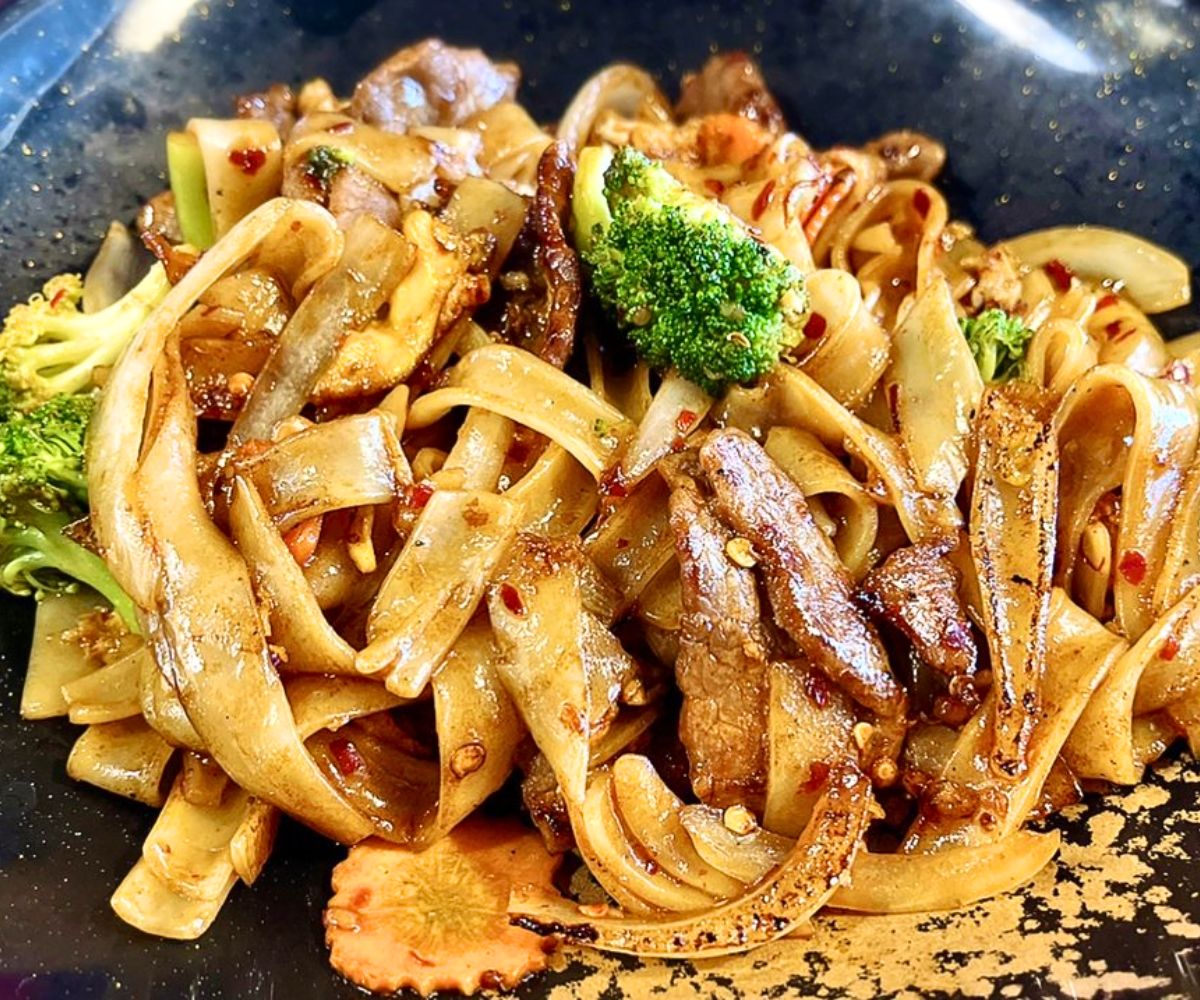 Pad SE Ew at Zaap Thai Cuisine in Bossier City, LA