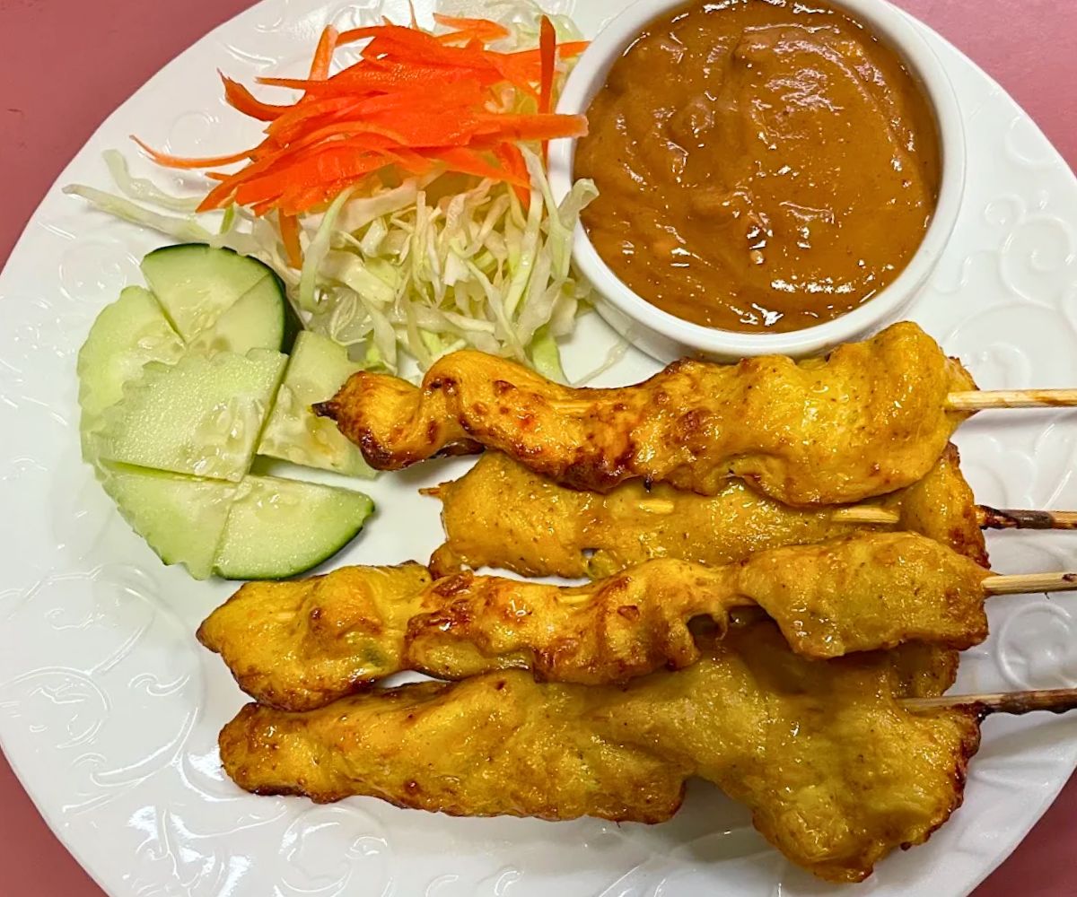 Chicken Satay at Zaap Thai Cuisine in Bossier City, LA