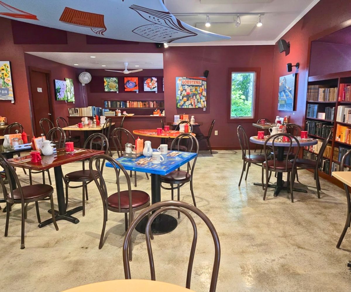 interior of This Way in Bar Harbor, ME